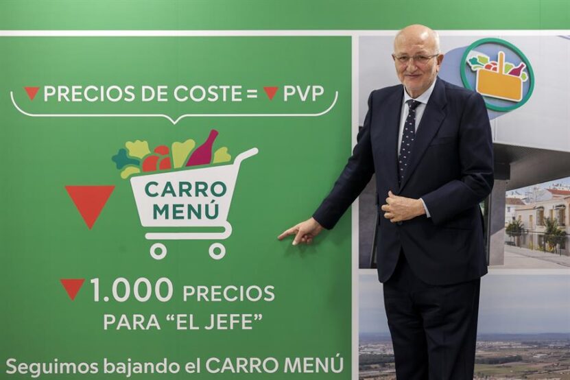 El presidente de Mercadona, Juan Roig