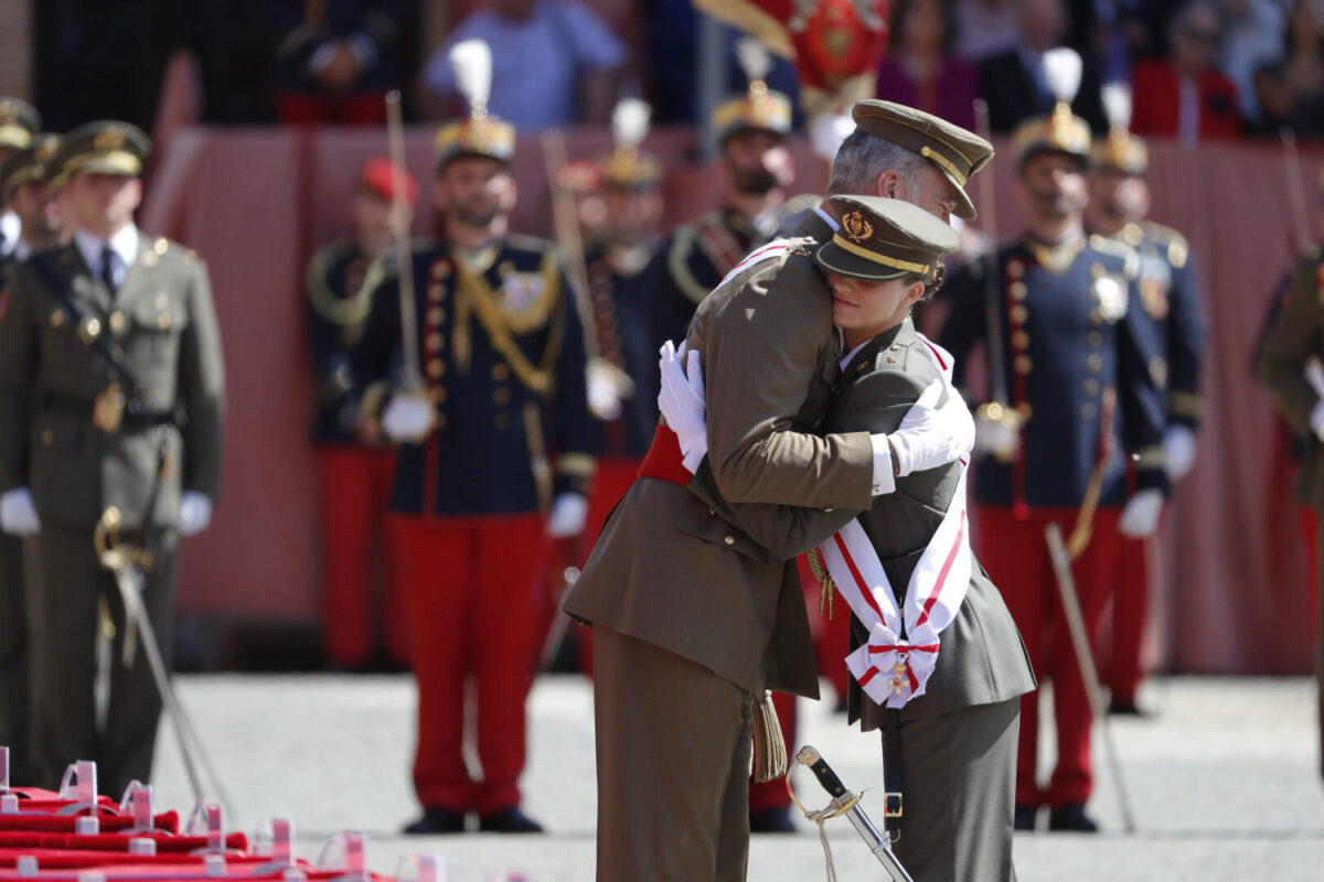 El REy y la Princesa en Zaragoza