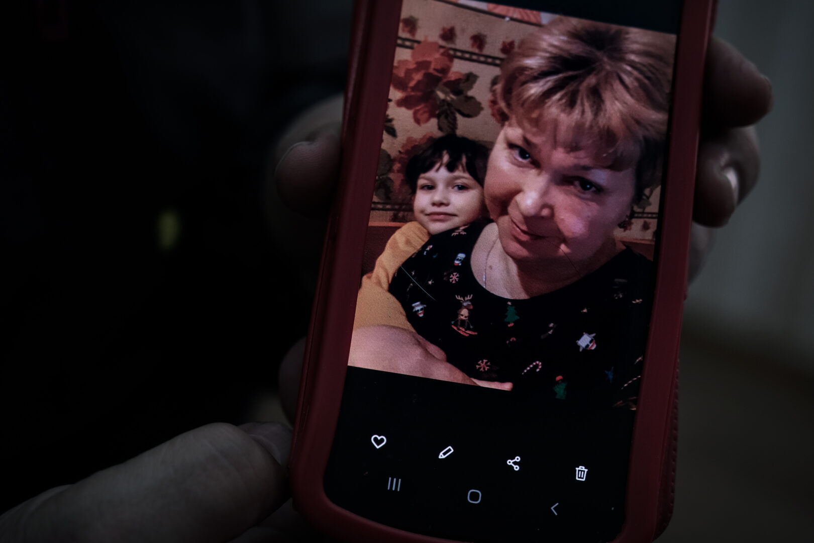 Ucrania: Tatiana y su nieta