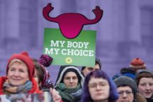 Activistas pro-aborto en Alemania