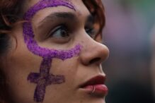 Mujeres protestan en Argentina
