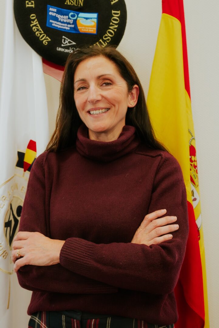 La Presidenta de la Federación Española de Remo, Asunción Loriente 