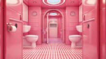 Baño rosa - Sociedad
