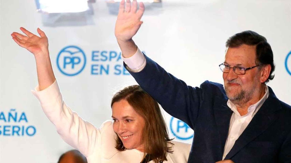 Elvira Fernández y Rajoy - Política