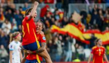 El partido entre España y República Checa - Fútbol