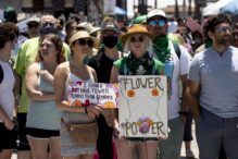 Manifestación a favor del aborto en EE UU