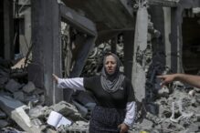 Destrucción en Gaza