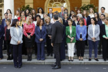 Pedro Sánchez preside la reunión del pleno del Observatorio Estatal de Violencia sobre la Mujer