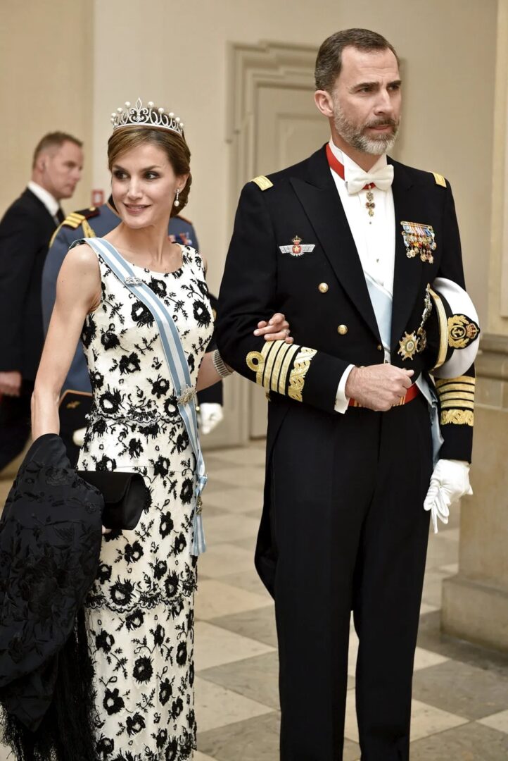 Letizia con la tiara princesa (tiaras de la Casa Real)