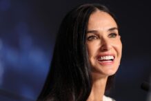 La actriz Demi Moore