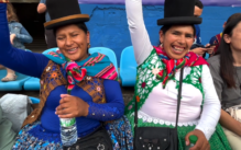Las Cholitas escaladoras