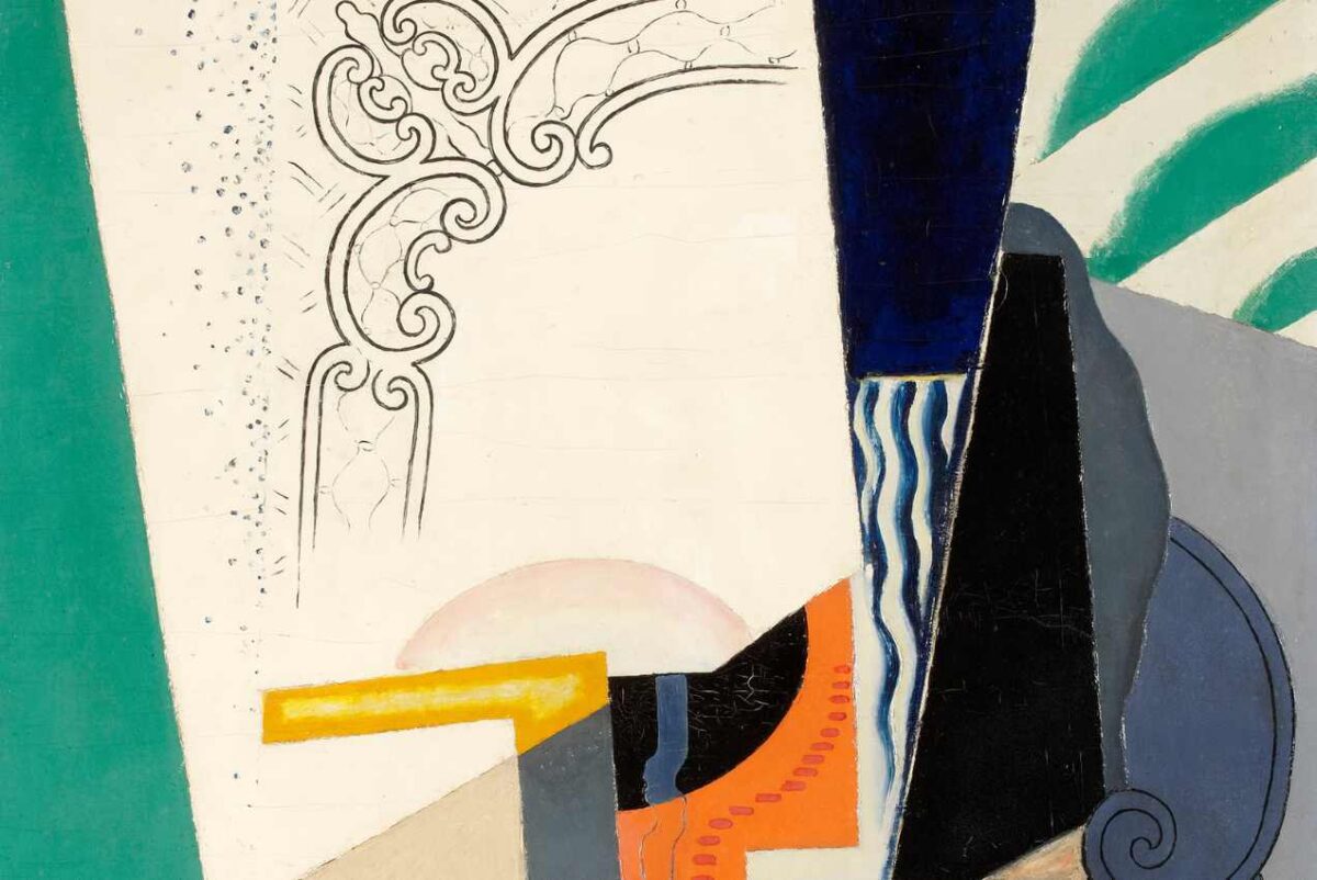 Composición cubista 1916-1919
