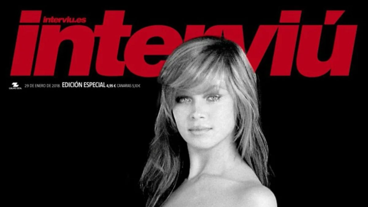 Marisol, en la portada de Interviú..