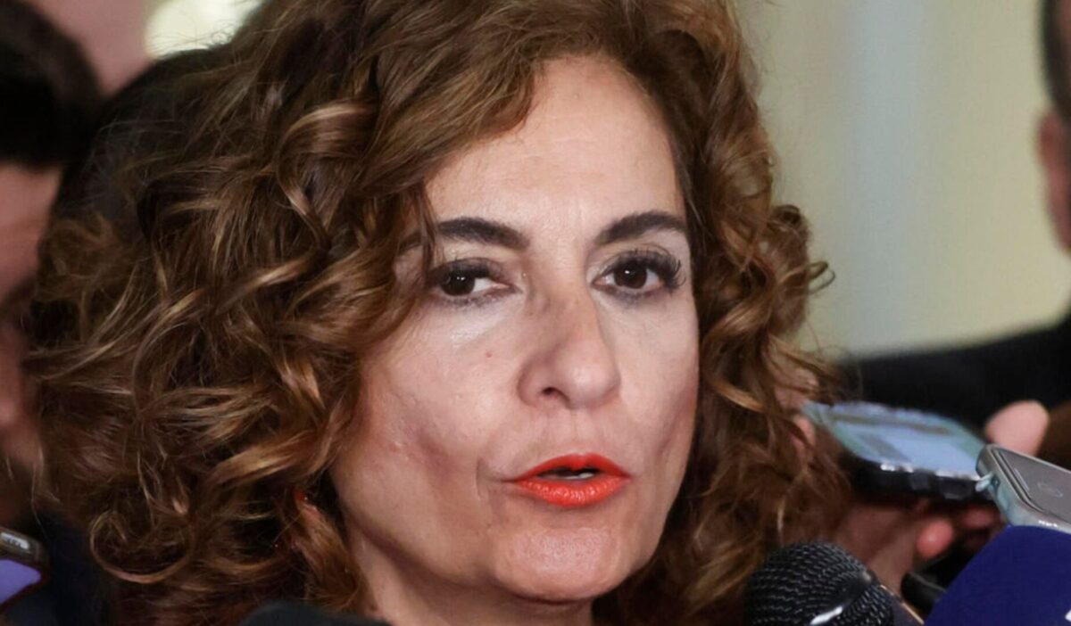 María Jesús Montero, en el Congreso de los Diputados.