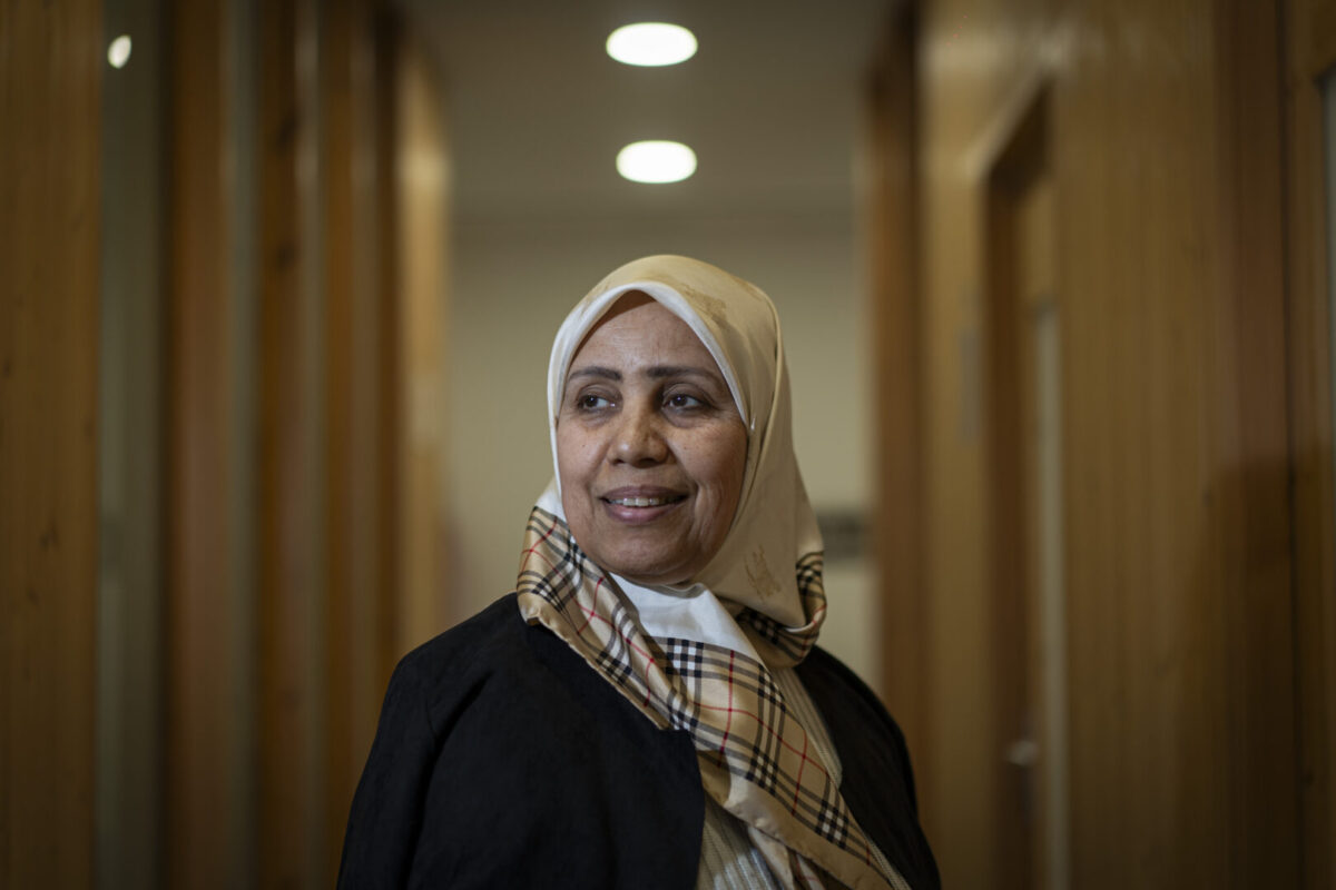 La presidenta de la Asociación de Mujeres Marroquíes de Cataluña, Faouzia Chati Badou