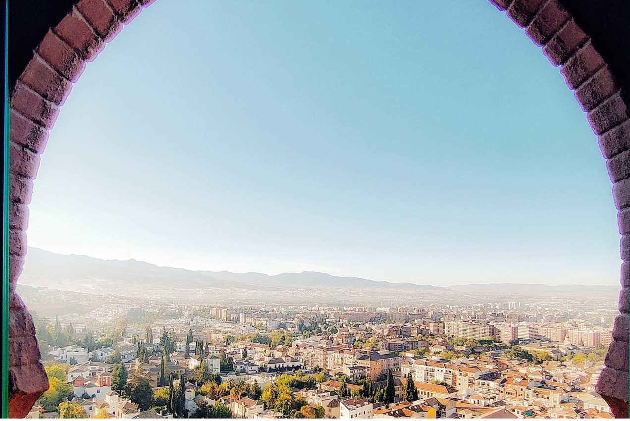 Vistas a la ciudad de Granada 