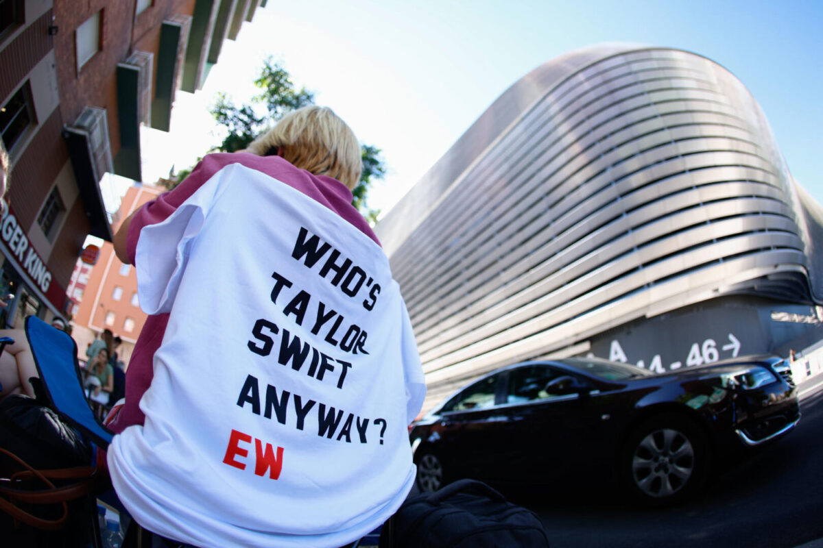Los fans de Taylor Swift comenzaron a hacer colas el lunes, dos días antes del concierto