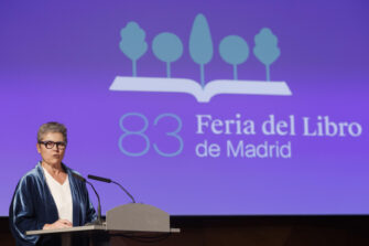 La directora de la Feria del Libro de Madrid, Eva Orúe