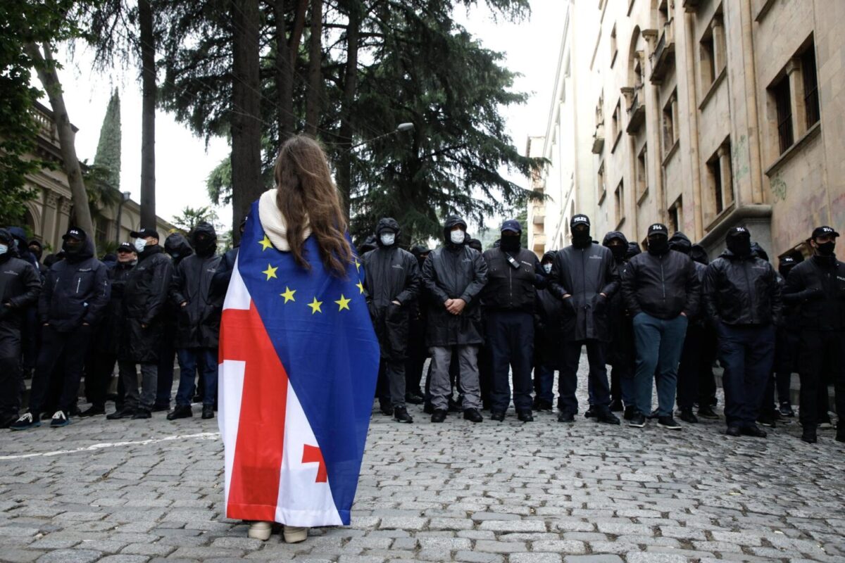 Protestas en Georgia