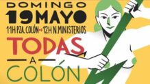 Cartel Todas a Colón