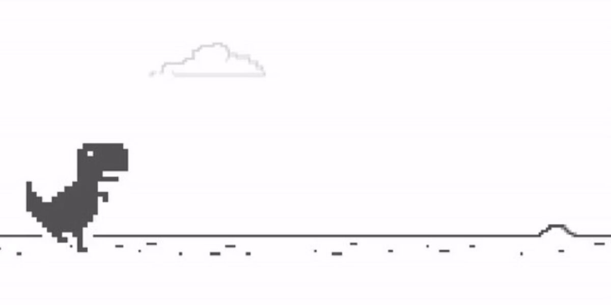 Juego del dinosaurio en Google - Sociedad