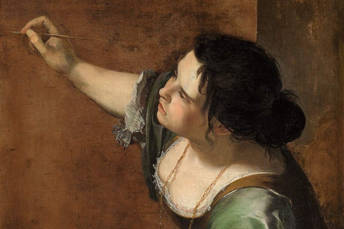 'Autorretrato como alegoría de la pintura', de Artemisia Gentileschi