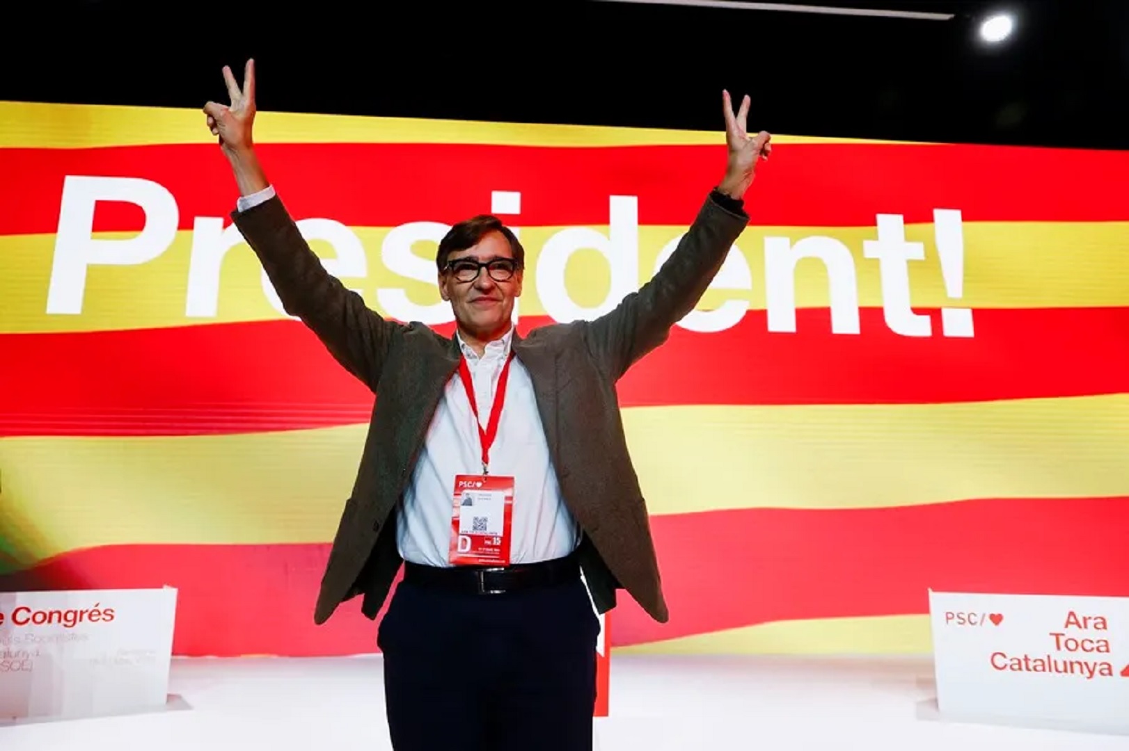 Un bloque progresista liderado por Salvador Illa para las elecciones en Cataluña