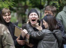 Funeral en Ucrania
