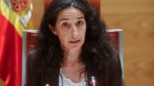 Patricia Ramírez, la madre de Gabriel Cruz, asesinado en febrero de 2018 por la pareja de su padre, Ana Julia Quezada, comparece en el Senado.