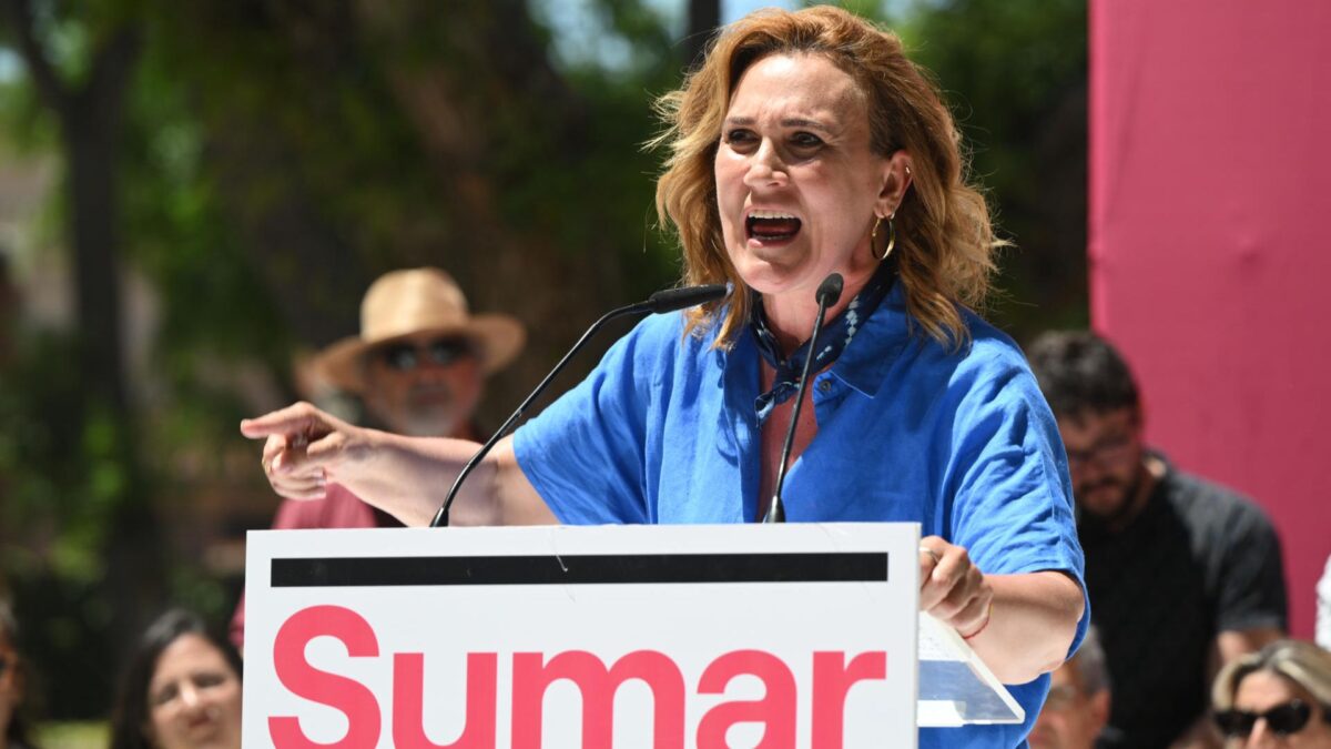 Estrella Galán, candidata de Sumar.