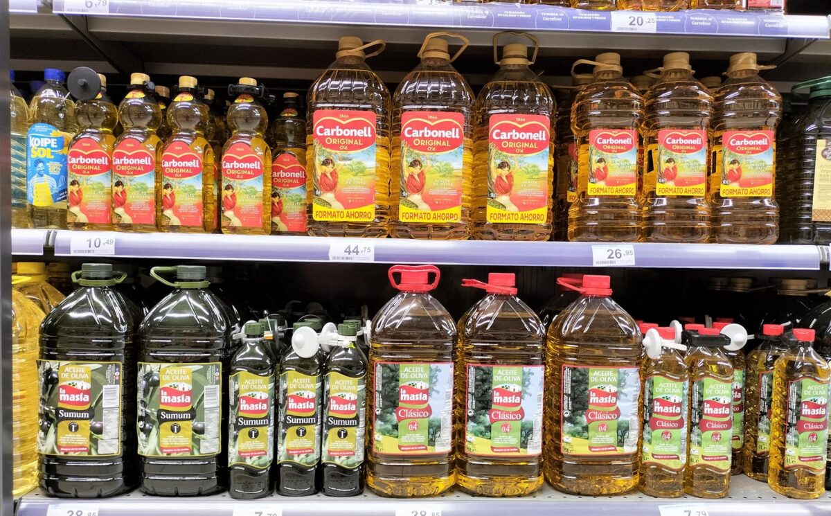 Aceite de oliva en supermercados - Sociedad