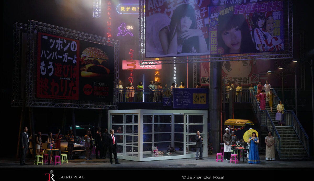 Estreno de 'Madama Butterfly' en el Teatro Real