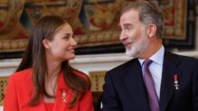 El Rey y la Princesa en los actos del décimo aniversario