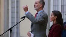 Los Reyes, en el Palacio de El Pardo
