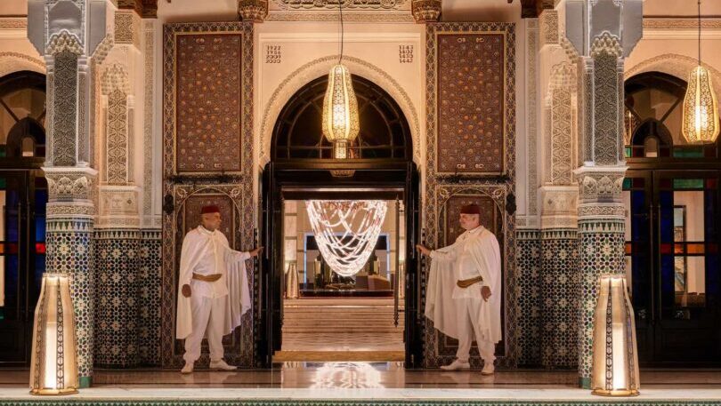 El majestuoso recibimiento de La Mamounia, La Gran Dama de Marrakech