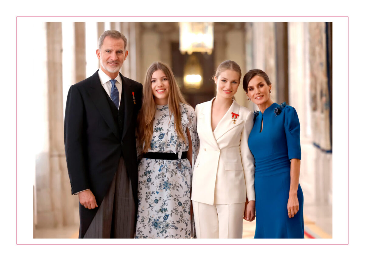 Felicitación navideña de los Reyes, la Princesa de Asturias y la Infanta Sofía 2023