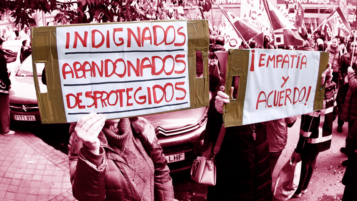 Manifestación de Muface - Economía