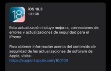 iOS 18.3 - Sociedad