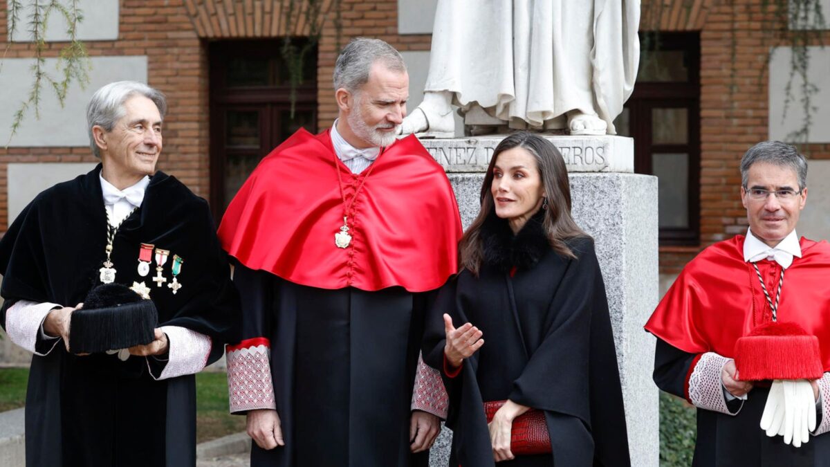 Los Reyes, en la Universidad de Alcalá de Henares