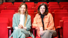 Xus de la Cruz y Sara García Pereda, codirectoras de la obra 'GRRRL'