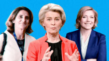 Teresa Ribera, Ursula von der Leyen y Henna Virkkunen