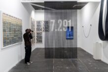 Preparativos de la galería de Olalla Gómez Valdericeda & Ramón Mateos para la feria de Arte Contemporáneo (ARCO) 2025