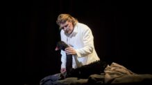 Klaus Florian Vogt, en la ópera 'Lohengrin', en el Liceu