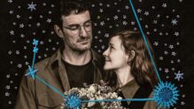 Cartel de la obra de teatro 'Los nuestros', protagonizada, entre otros, por Miki Esparbé y Ana Polvorosa y dirigida por Lucía Carballal