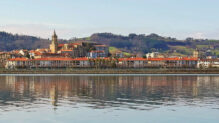 Vista de Hondarribia desde Hendaya (Francia) - Soco