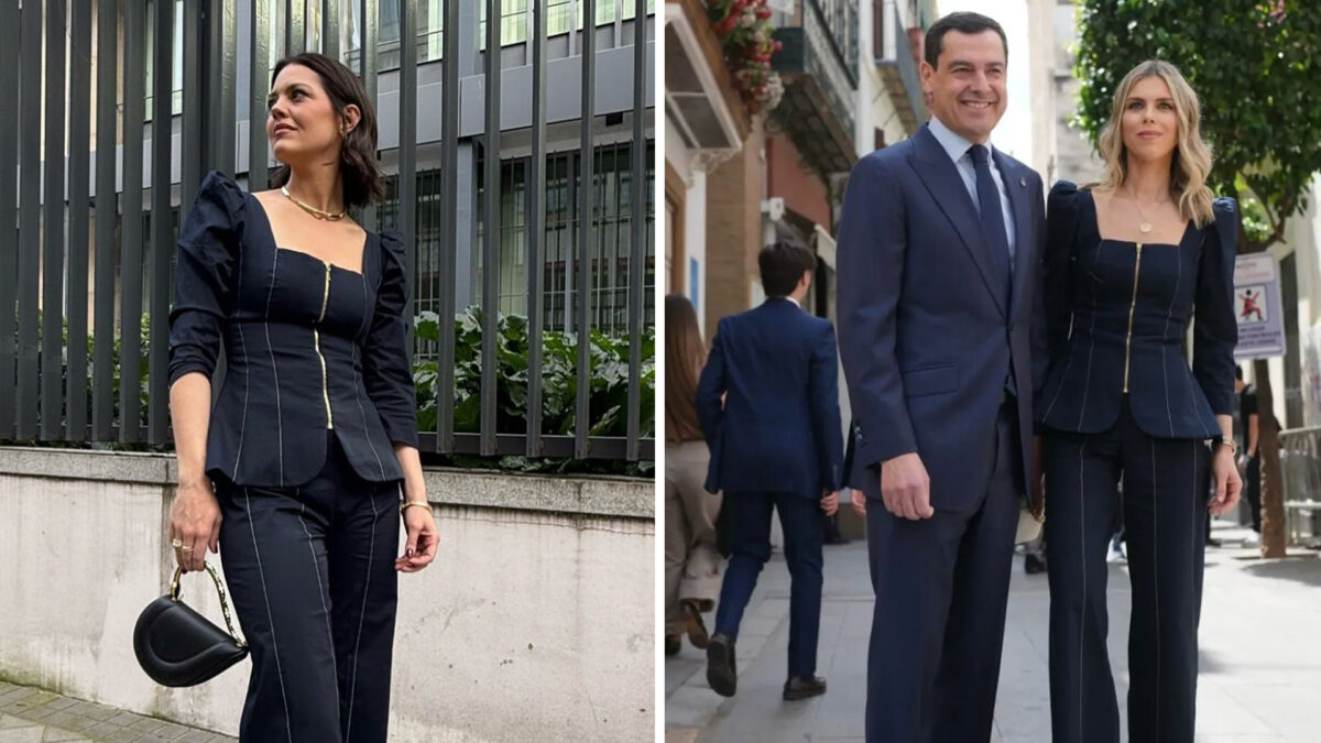 Manuela Villena e Isabelle Junot coinciden con el mismo look made in Spain que será tendencia esta Semana Santa