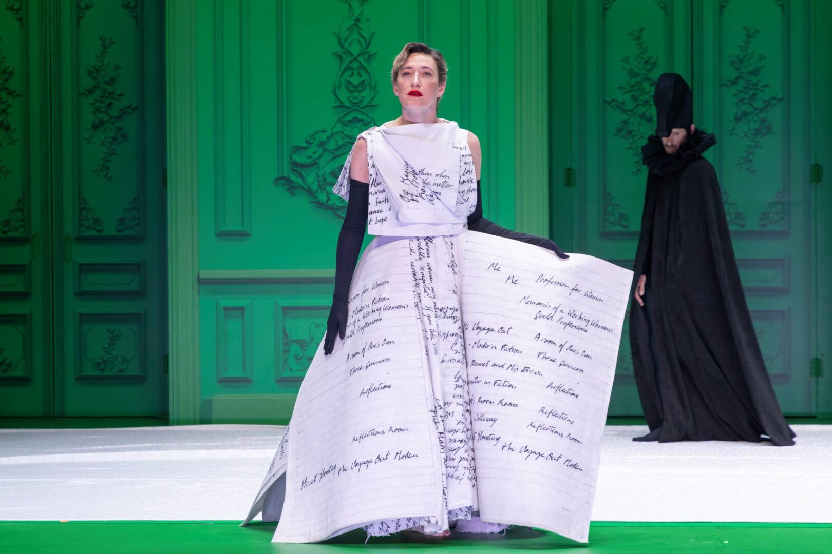 La actriz Abril Zamora interpreta a Virginia Woolf
