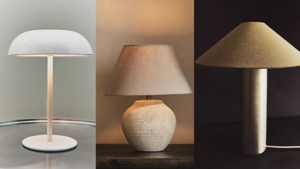 5 lámparas de mesa de Zara Home para renovar tu dormitorio