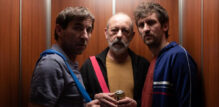 Fotograma de 'El plan', de Polo Menárguez, con Antonio de la Torre, Chema del Barco y Raúl Arévalo