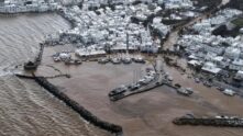 Inundación en Mikonos - Internacional